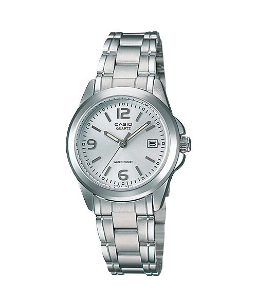 Reloj casual correa de acero inoxidable LTP-1215A-7A