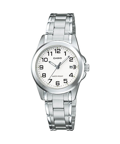 Reloj casual correa de acero inoxidable LTP-1215A-7B2