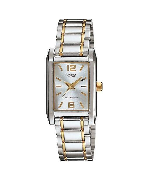 Reloj casual correa de acero inoxidable LTP-1235SG-7A