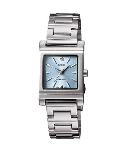 Reloj casual correa de acero inoxidable LTP-1237D-2A2