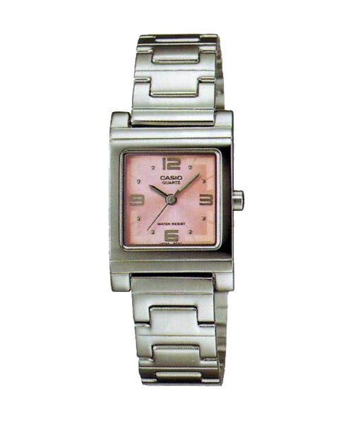 Reloj casual correa de acero inoxidable LTP-1237D-4A