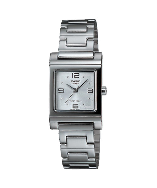 Reloj casual correa de acero inoxidable LTP-1237D-7A