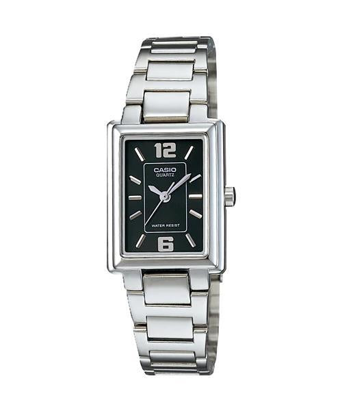Reloj casual correa de acero inoxidable LTP-1238D-1A