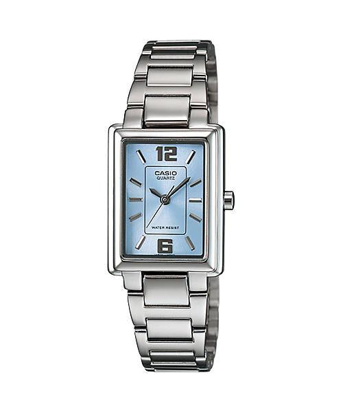 Reloj casual correa de acero inoxidable LTP-1238D-2A