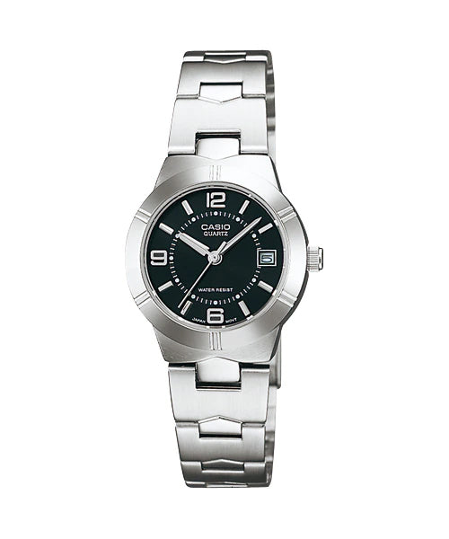 Reloj casual correa de acero inoxidable LTP-1241D-1A