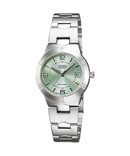 Reloj casual correa de acero inoxidable LTP-1241D-3A