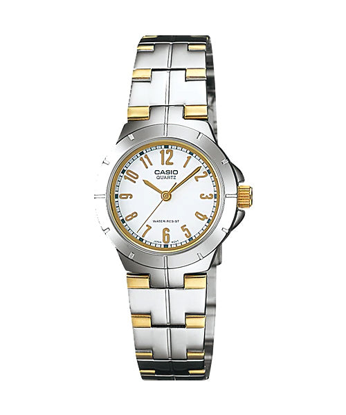Reloj casual correa de acero inoxidable LTP-1242SG-7A