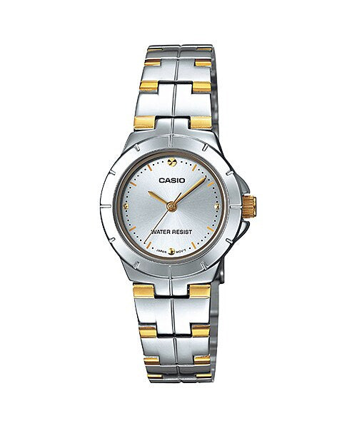 Reloj casual correa de acero inoxidable LTP-1242SG-7C