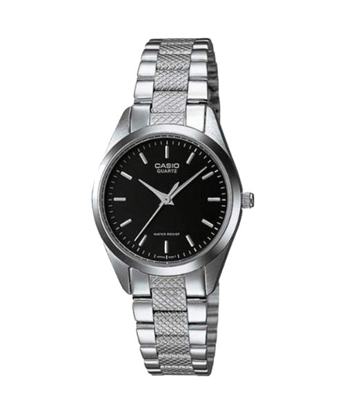 Reloj casual correa de acero inoxidable LTP-1274D-1A