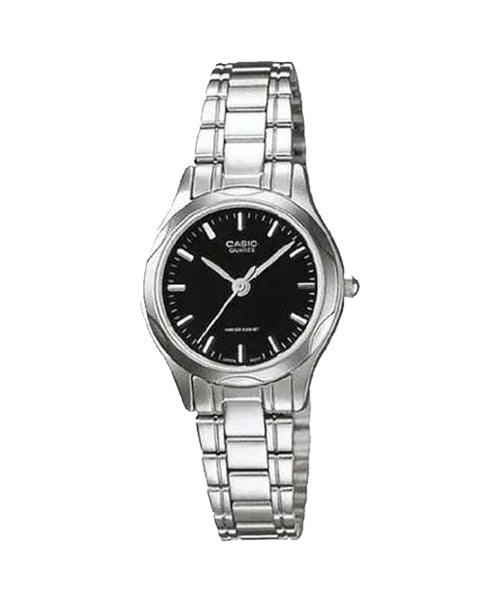 Reloj casual correa de acero inoxidable LTP-1275D-1A