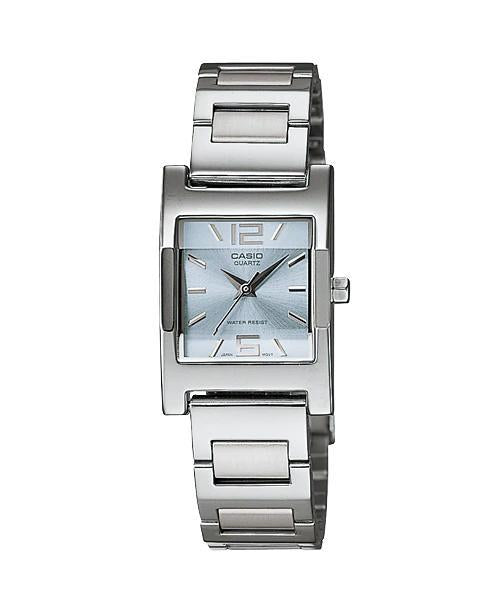 Reloj casual correa de acero inoxidable LTP-1283D-2A