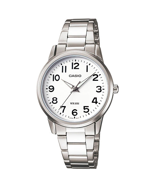 Reloj casual correa de acero inoxidable LTP-1303D-7BV