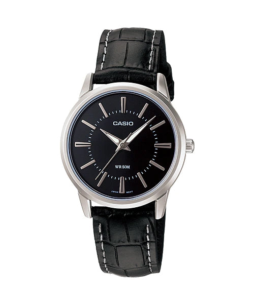 Reloj casual correa de cuero LTP-1303L-1AV