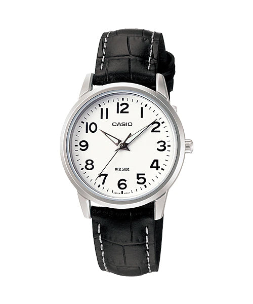 Reloj casual correa de cuero LTP-1303L-7BV