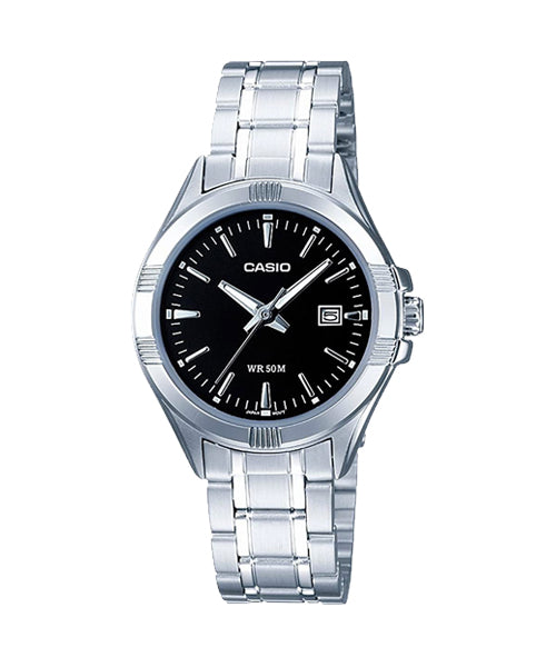 Reloj casual correa de acero inoxidable LTP-1308D-1AV