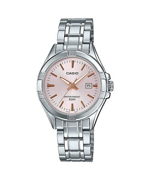 Reloj casual correa de acero inoxidable LTP-1308D-4AV