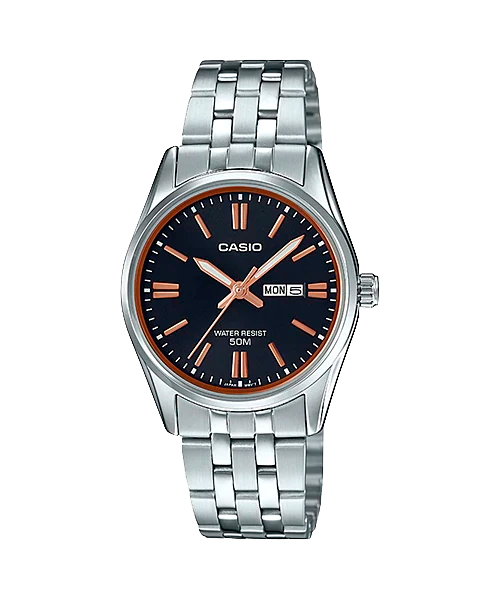 Reloj casual correa de acero inoxidable LTP-1335D-1A2V