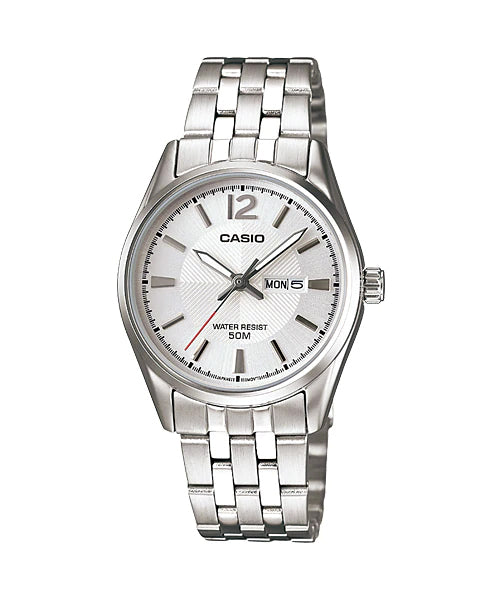 Reloj casual correa de acero inoxidable LTP-1335D-7AV