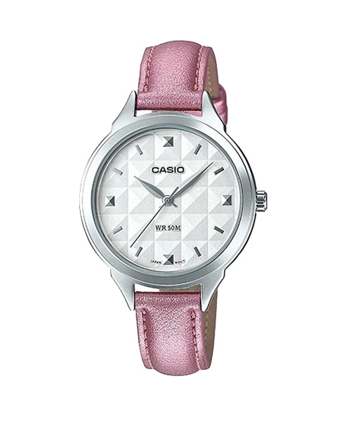 Reloj casual correa de cuero LTP-1392L-4AV