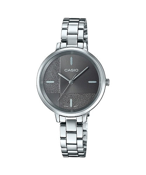 Reloj casual correa de acero inoxidable LTP-E152D-1E