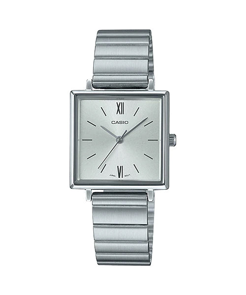 Reloj casual correa de acero inoxidable LTP-E155D-7B