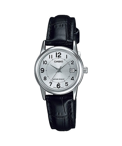 Reloj casual correa de cuero LTP-V002L-7B