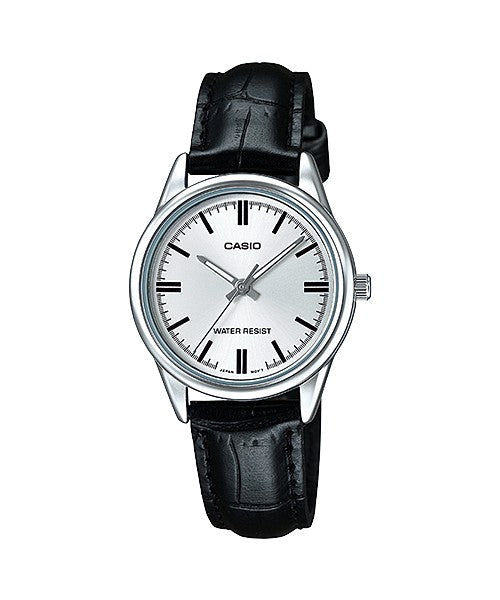 Reloj casual correa de cuero LTP-V005L-7A