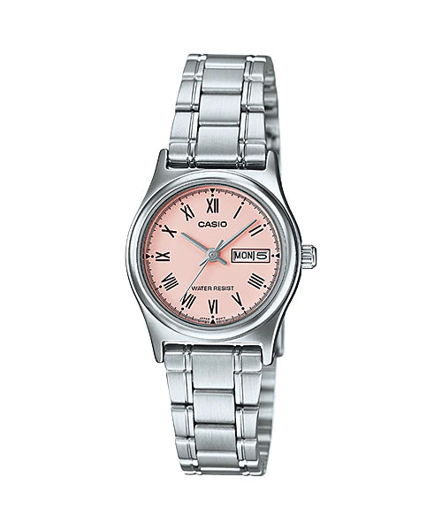 Reloj casual correa de acero inoxidable LTP-V006D-4B