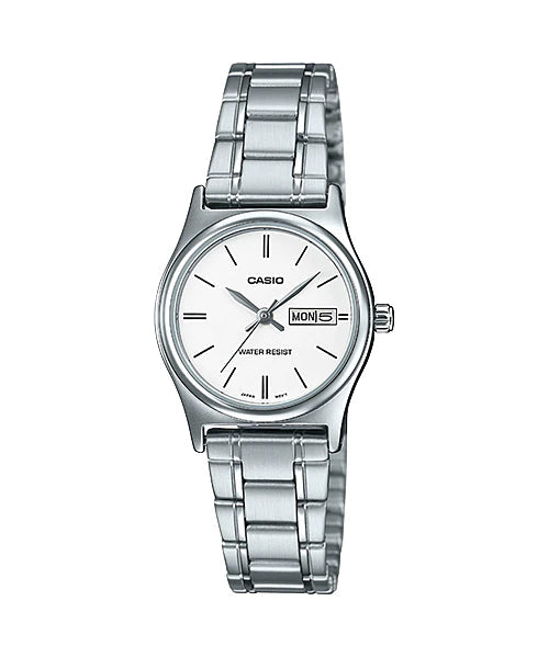 Reloj casual correa de acero inoxidable LTP-V006D-7B2