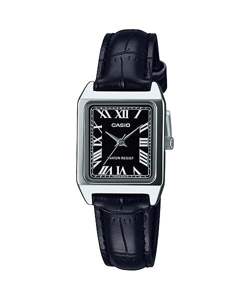 Reloj casual correa de Cuero LTP-V007L-1B