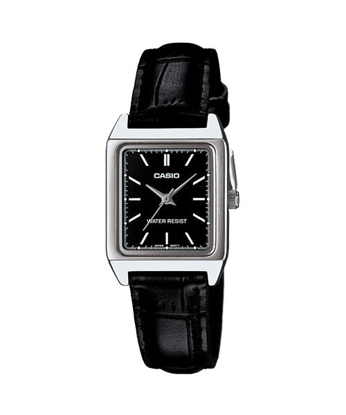 Reloj casual correa de Cuero LTP-V007L-1E