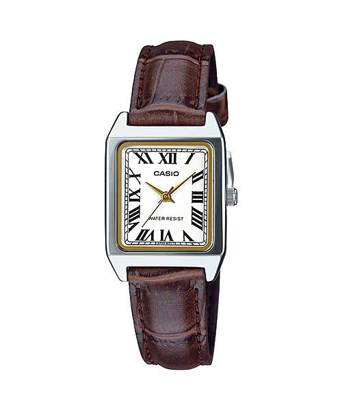 Reloj casual correa de Cuero LTP-V007L-7B2