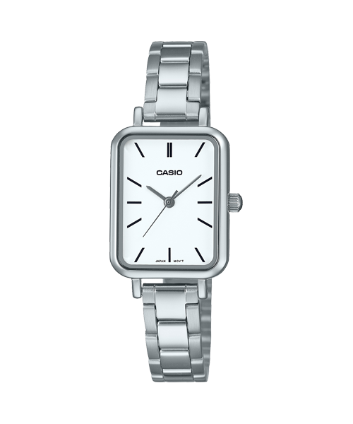 Reloj casual correa de acero inoxidable LTP-V009D-7E