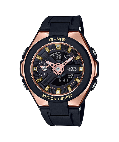 Reloj Baby-G casual correa de resina MSG-400G-1A1