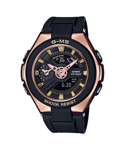 Reloj Baby-G casual correa de resina MSG-400G-1A1