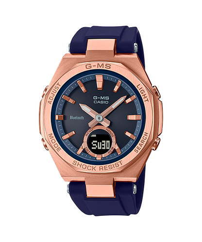 Reloj Baby-G casual correa de resina MSG-B100G-2A