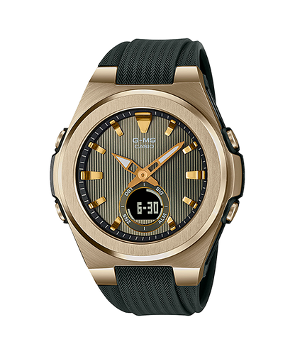 Reloj Baby-G casual correa de resina MSG-C150G-3A