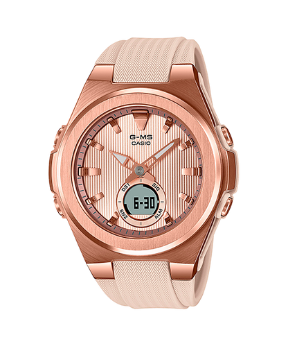 Reloj Baby-G casual correa de resina MSG-C150G-4A