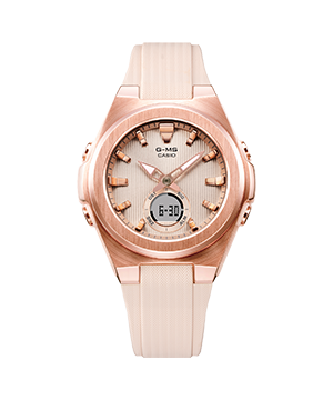 Reloj Baby-G casual correa de resina MSG-C150G-4A