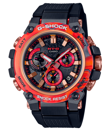 Reloj G-Shock deportivo correa de resina edición limitada que celebran el 40º aniversario MTG-B3000FR-1A