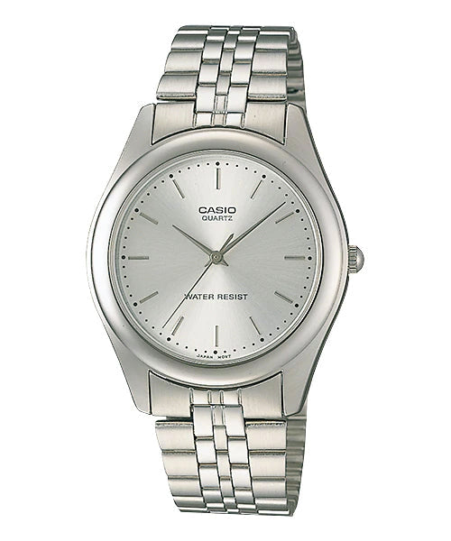 Reloj casual correa de acero inoxidable MTP-1129A-7A