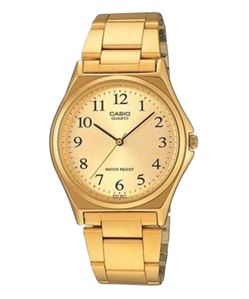 Reloj casual correa de acero inoxidable MTP-1130N-9B
