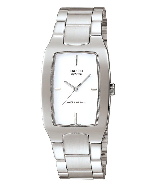 Reloj casual correa de acero inoxidable MTP-1165A-7C