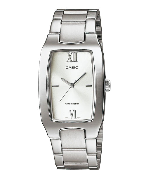 Reloj casual correa de acero inoxidable MTP-1165A-7C2