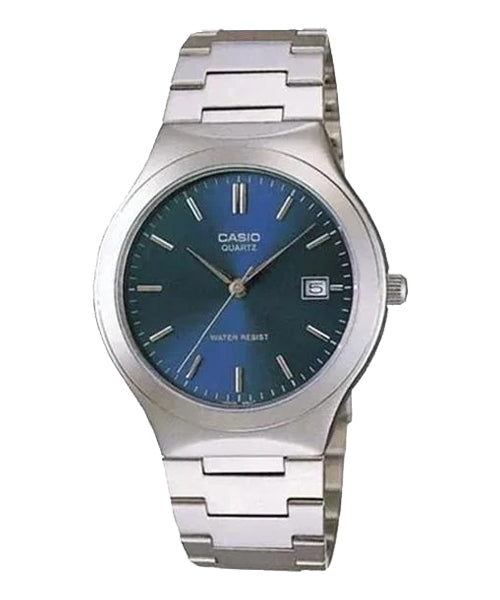 Reloj casual correa de acero inoxidable MTP-1170A-2A