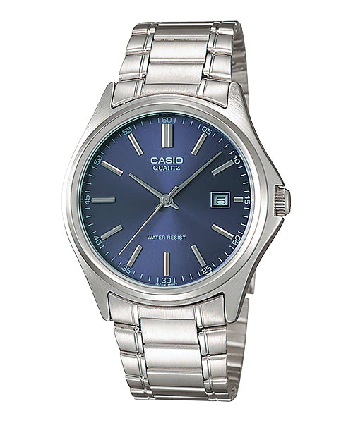 Reloj casual correa de acero inoxidable MTP-1183A-2A