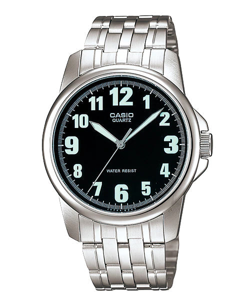 Reloj casual correa de acero inoxidable MTP-1216A-1B