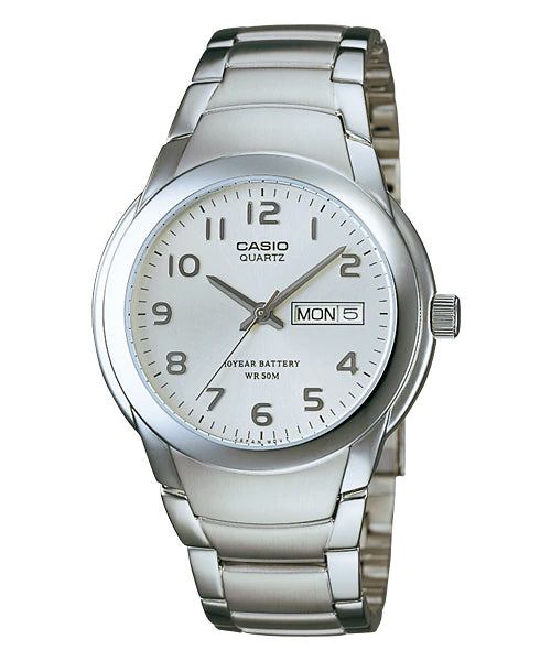 Reloj casual correa de acero inoxidable MTP-1229D-7AV