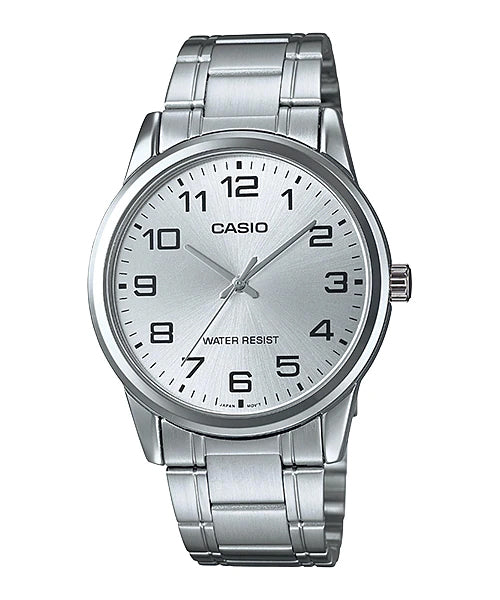 Reloj casual correa de acero inoxidable MTP-V001D-7B