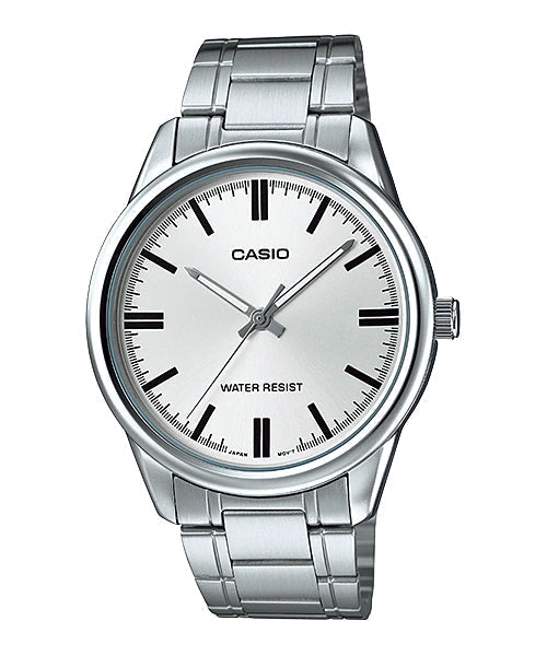 Reloj casual correa de acero inoxidable MTP-V005D-7A